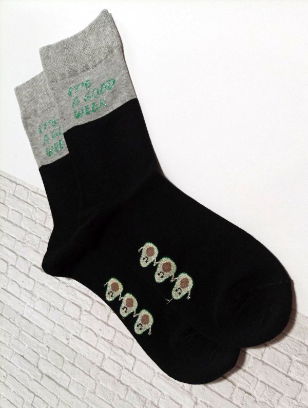 WINTER SOCKS AVOCADO FAMILY